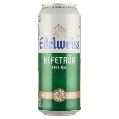 Edelweiss Hefetrüb Original szűretlen világos búzasör 5,1% 0,5 l