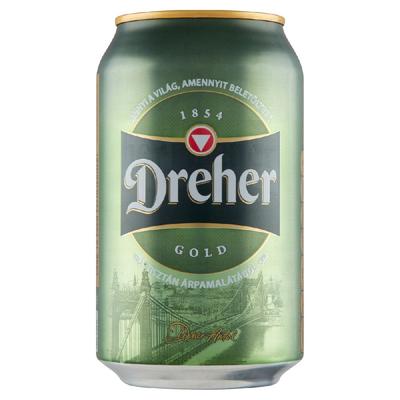 Dreher Gold 0,33 l GOLD 5%