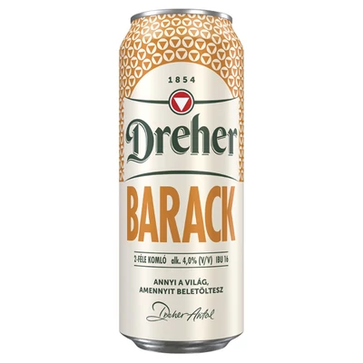 SOR DREHER DOBOZOS 4% 0,5.L BARACK (DRS)