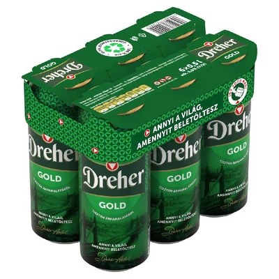 SOR DREHER DOBOZOS 6*0,5.L GOLD 5% (DRS)