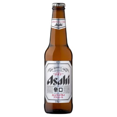 Asahi palackos sör super dry 0,33 l 5,2 %