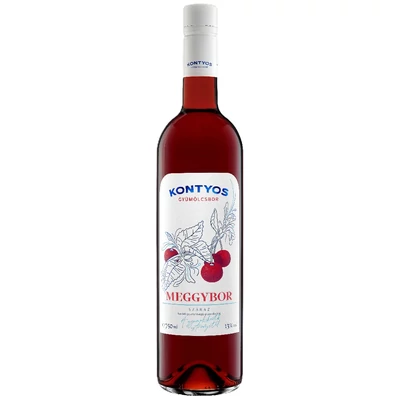 KONTYOS SZARAZ GYUMOLCSBOR 0,75.L MEGGY (DRS)