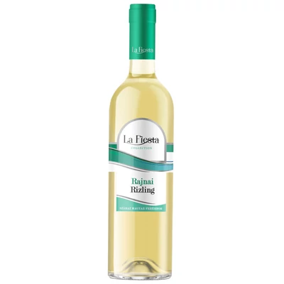 LA FIESTA TAJBOR 0,75.L 12% RAJNAI RIZLING FEHER,SZARAZ