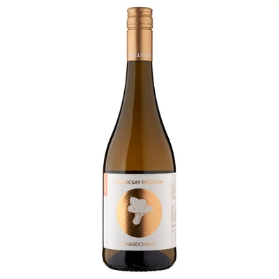 BOR KAMOCSAY PREMIUM 0,75.L 13,5% CHARDONNAY FEHER SZARAZ (DRS)