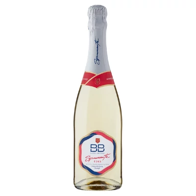 BB Spumante illatos minőségi édes fehér pezsgő 7% 0,75 l