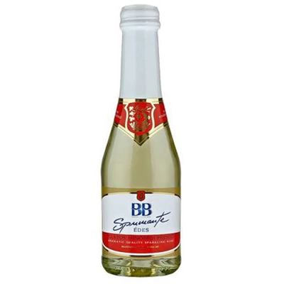 BB Spumante illatos minőségi édes fehér pezsgő 7% 0,2 l (DRS)