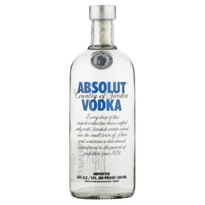 Absolut vodka 40% 0,5 l