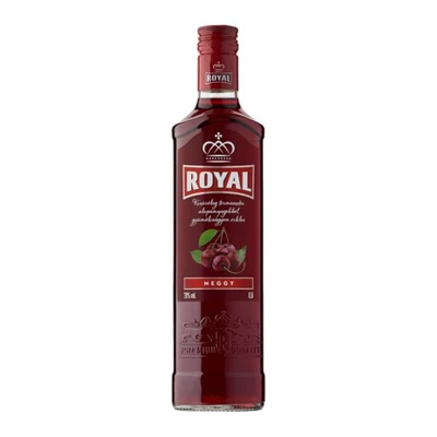 Royal likőr 0,5 l 28% meggy ízű
