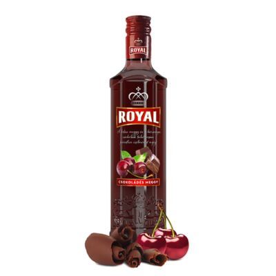 Royal likőr 0,5 l 25% csokis-meggy ízű