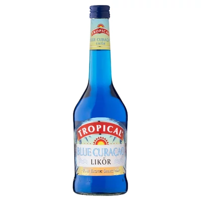 Tropical blue curacao Likőr 0,5 l 15%