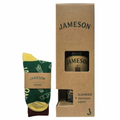 WHISKY JAMESON 0,7.L 40% +ZOKNI DISZDOBOZ (DRS)
