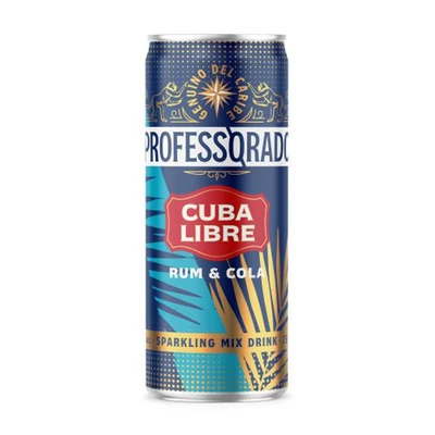 PROFESSORADO CUBA CAN 250.ML 4,9% LIBRE RUM & COLA (DRS)