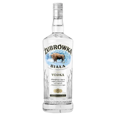 ZUBROWKA BIALA VODKA 1.L 37,5% (DRS)
